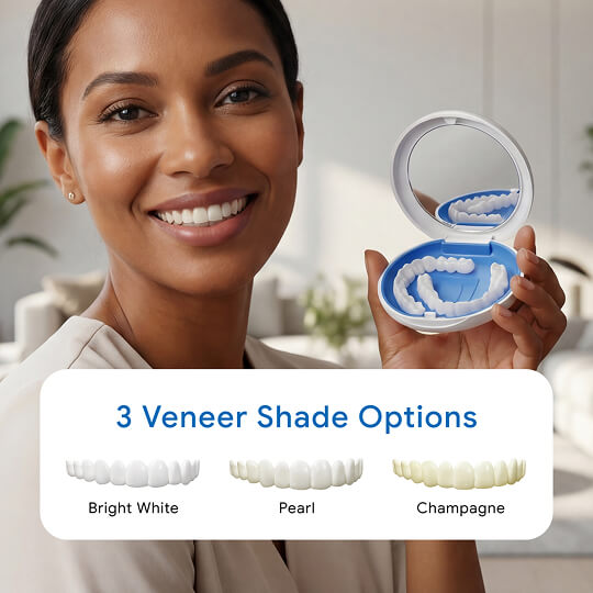Snap-on veneer