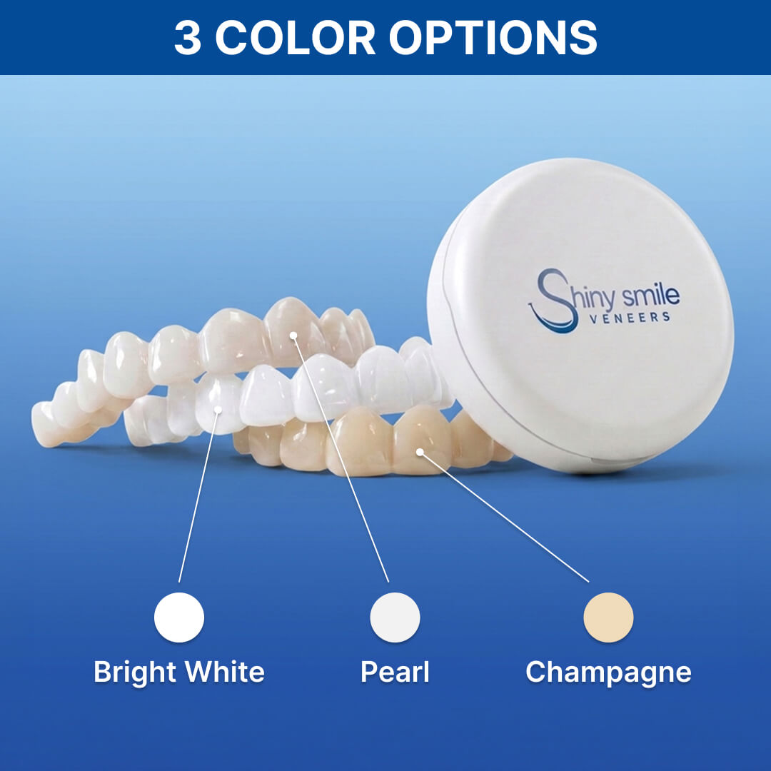 Shiny Smile Snap-On Veneers